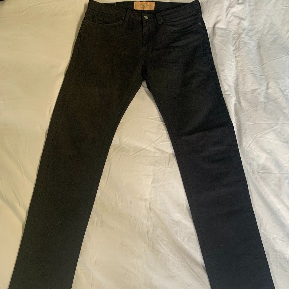 Men's Levi Made & Crafted Black Denim Jean